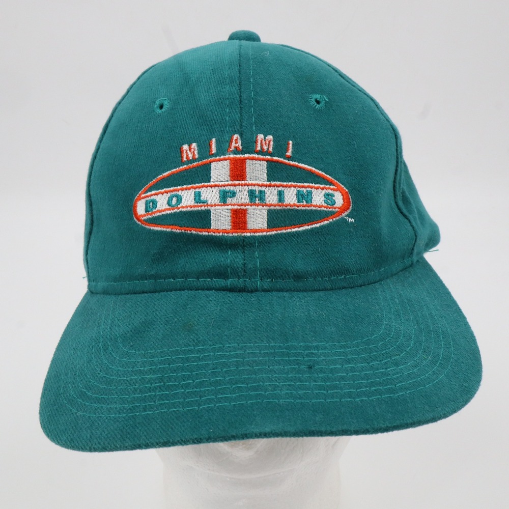 Miami Dolphins Sports Specialties Hat Mens OSFA Teal Vintage NFL Snapback Cap
